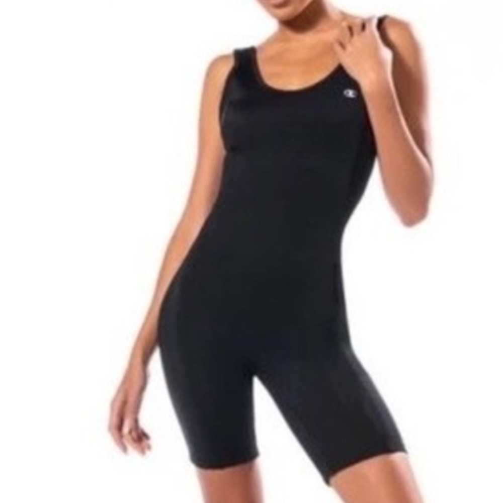 NWT Champion Bodycon All-in-One Romper Black size Medium